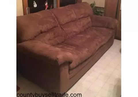 Couch & Chaise Lounge Chair